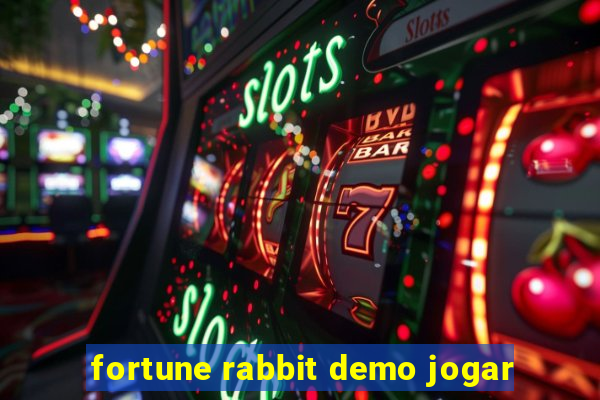 fortune rabbit demo jogar